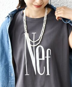 SHIPS / シップス Tシャツ | プラチナ ヴェール フレンチ スリーブ TEE