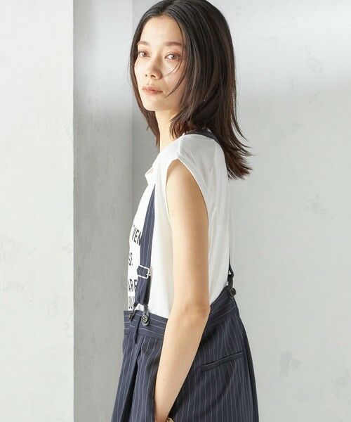 SHIPS / シップス Tシャツ | プラチナ ヴェール フレンチ スリーブ TEE | 詳細10