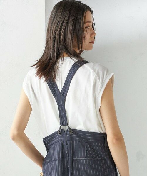 SHIPS / シップス Tシャツ | プラチナ ヴェール フレンチ スリーブ TEE | 詳細11