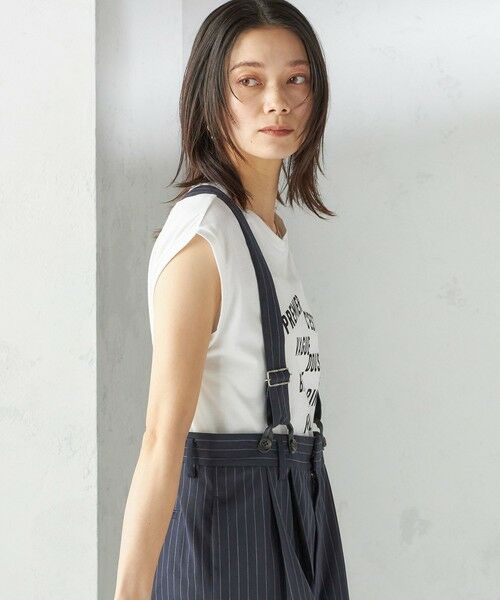 SHIPS / シップス Tシャツ | プラチナ ヴェール フレンチ スリーブ TEE | 詳細12