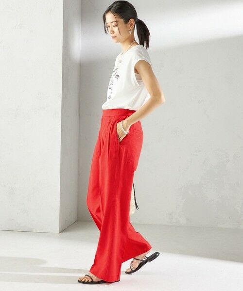 SHIPS / シップス Tシャツ | プラチナ ヴェール フレンチ スリーブ TEE | 詳細14