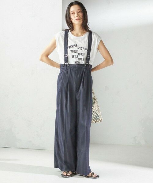 SHIPS / シップス Tシャツ | プラチナ ヴェール フレンチ スリーブ TEE | 詳細2