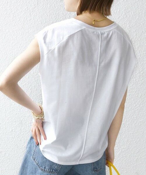 SHIPS / シップス Tシャツ | プラチナ ヴェール フレンチ スリーブ TEE | 詳細29