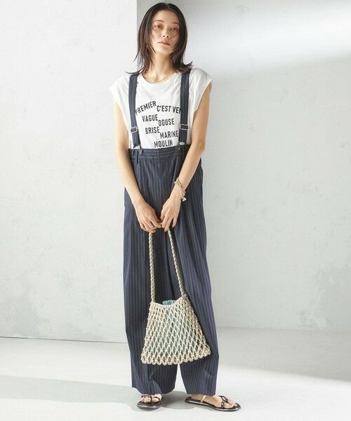 SHIPS for women / シップスウィメン プラチナ ヴェール フレンチ スリーブ TEE プラチナ ヴェール フレンチ スリーブ TEE （Tシャツ）｜SHIPS
