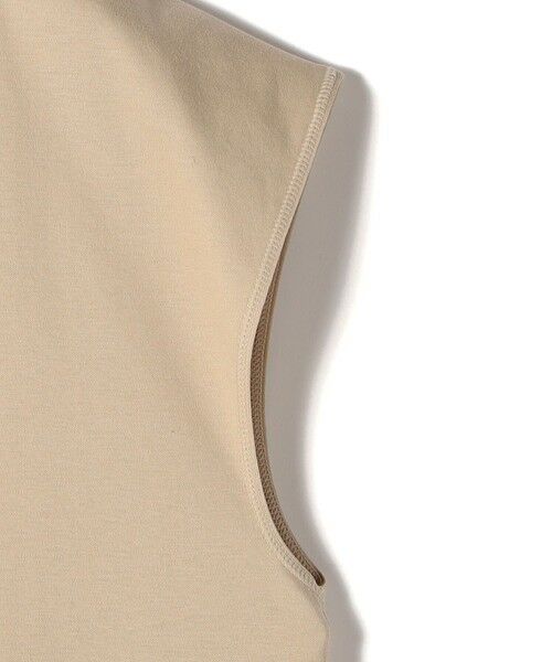 SHIPS / シップス タンクトップ | 〈手洗い可能〉スムース Vネック フレンチ スリーブ | 詳細12