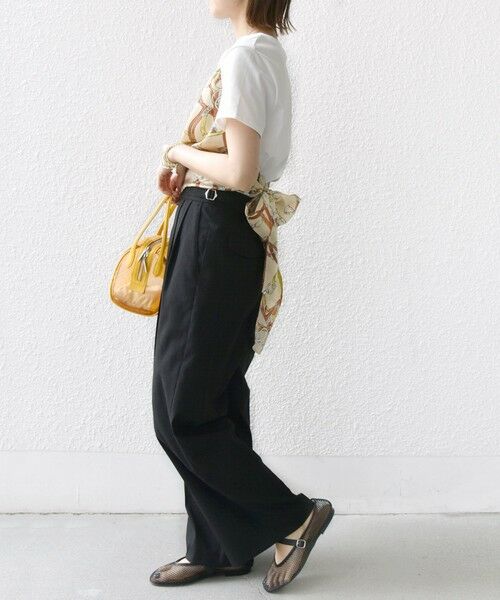 SHIPS / シップス その他パンツ | 〈手洗い可能〉麻調 合繊 2タック ワイド パンツ 2 | 詳細19