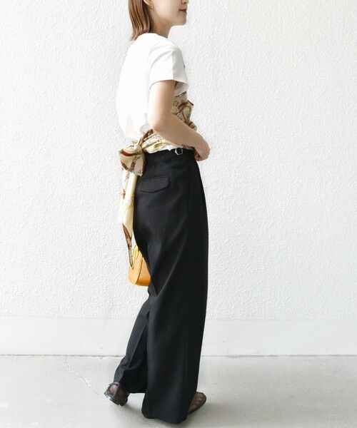 SHIPS / シップス その他パンツ | 〈手洗い可能〉麻調 合繊 2タック ワイド パンツ 2 | 詳細21