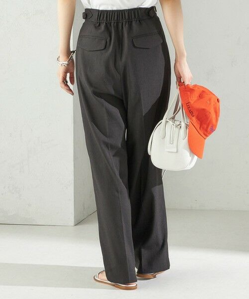 SHIPS / シップス その他パンツ | 〈手洗い可能〉麻調 合繊 2タック ワイド パンツ 2 | 詳細8