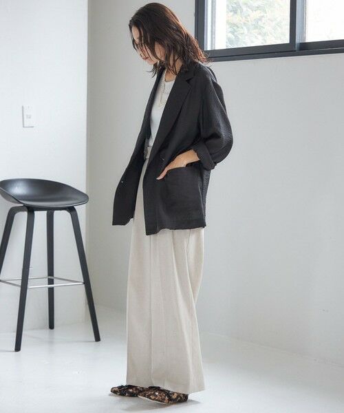 SHIPS / シップス その他パンツ | 〈手洗い可能〉麻調 合繊 2タック ワイド パンツ 2 | 詳細29