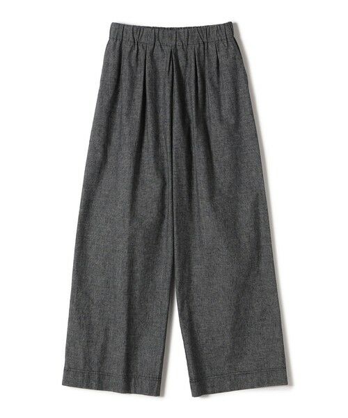 SHIPS / シップス その他パンツ | 〈接触冷感・手洗い可能〉麻混 シャンブレー ウエスト ゴム ワイド パンツ | 詳細13