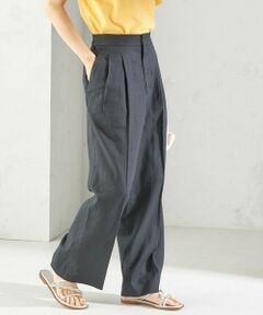 SHIPS / シップス その他パンツ | 《予約》〈手洗い可能〉綿麻 ビエラ 2タック パンツ