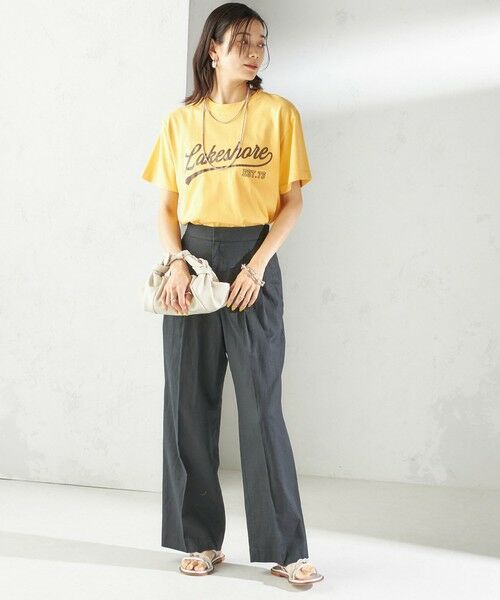 SHIPS / シップス その他パンツ | 《予約》〈手洗い可能〉綿麻 ビエラ 2タック パンツ | 詳細7