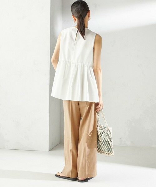 SHIPS / シップス その他パンツ | 《予約》〈手洗い可能〉綿麻 ビエラ 2タック パンツ | 詳細21