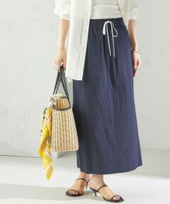 〈手洗い可能〉ACAR リップル ポケット スカート