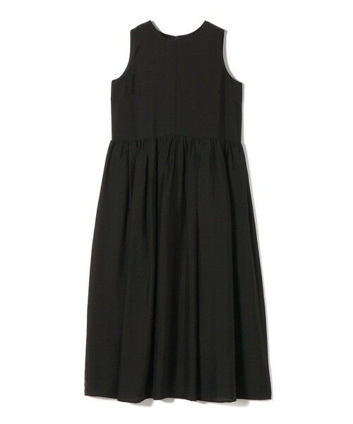 SHIPS / シップス ロング・マキシ丈ワンピース | 〈手洗い可能〉シルク混 シアー ノースリーブ ワンピース | 詳細18