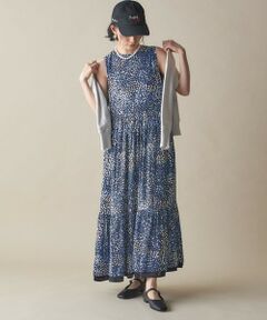 SHIPS NINE CASE:プリント ワンピース