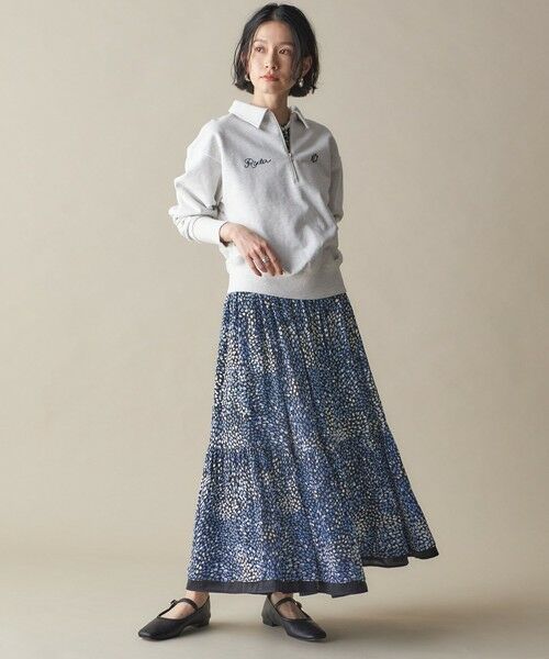 SHIPS / シップス ロング・マキシ丈ワンピース | SHIPS NINE CASE:プリント ワンピース | 詳細15