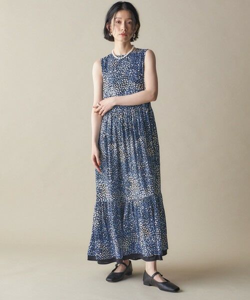 SHIPS / シップス ロング・マキシ丈ワンピース | SHIPS NINE CASE:プリント ワンピース | 詳細2