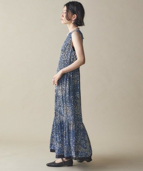 SHIPS / シップス ロング・マキシ丈ワンピース | SHIPS NINE CASE:プリント ワンピース | 詳細3