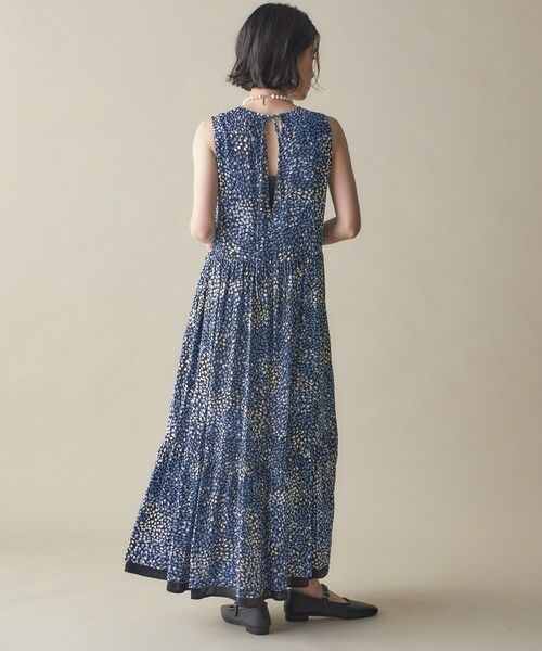 SHIPS / シップス ロング・マキシ丈ワンピース | SHIPS NINE CASE:プリント ワンピース | 詳細4