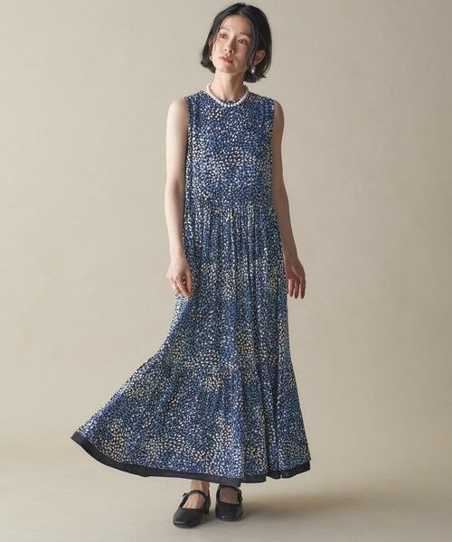 SHIPS / シップス ロング・マキシ丈ワンピース | SHIPS NINE CASE:プリント ワンピース | 詳細6