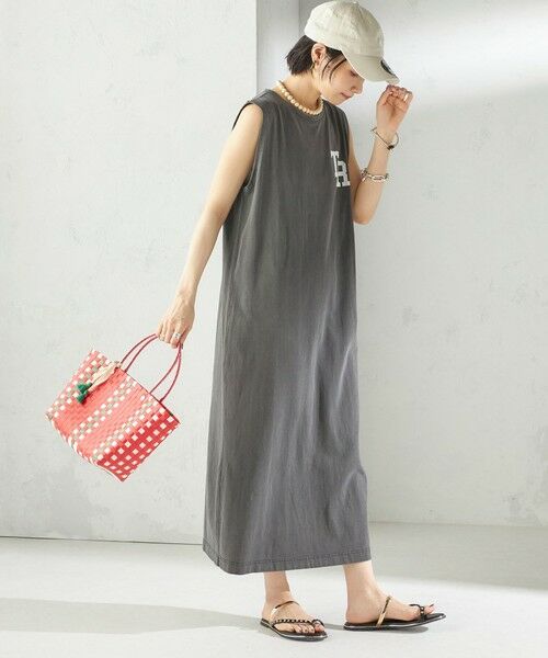 SHIPS / シップス ロング・マキシ丈ワンピース | 【SHIPS別注】TENNESSEE:ノースリーブ ワンピース | 詳細7