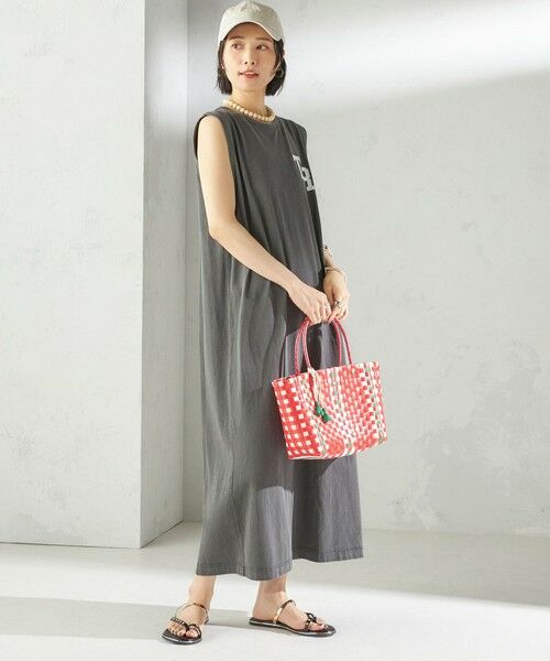 SHIPS / シップス ロング・マキシ丈ワンピース | 【SHIPS別注】TENNESSEE:ノースリーブ ワンピース | 詳細8