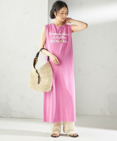 SHIPS / シップス ロング・マキシ丈ワンピース | 【SHIPS別注】TENNESSEE:ノースリーブ ワンピース | 詳細19
