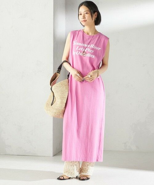 SHIPS / シップス ロング・マキシ丈ワンピース | 【SHIPS別注】TENNESSEE:ノースリーブ ワンピース | 詳細20