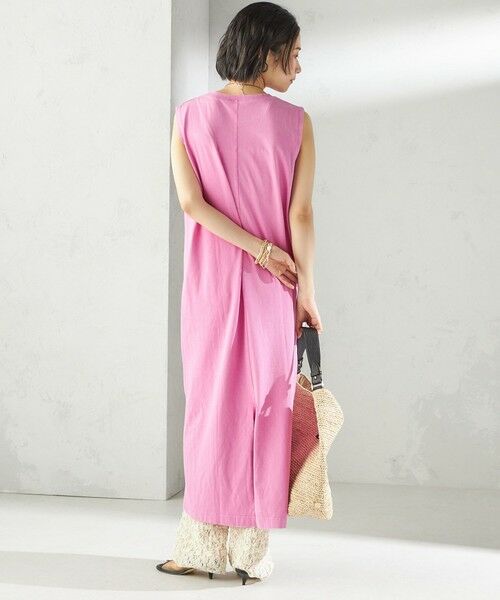 SHIPS / シップス ロング・マキシ丈ワンピース | 【SHIPS別注】TENNESSEE:ノースリーブ ワンピース | 詳細22