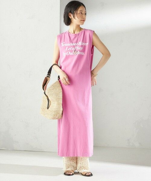 SHIPS / シップス ロング・マキシ丈ワンピース | 【SHIPS別注】TENNESSEE:ノースリーブ ワンピース | 詳細18