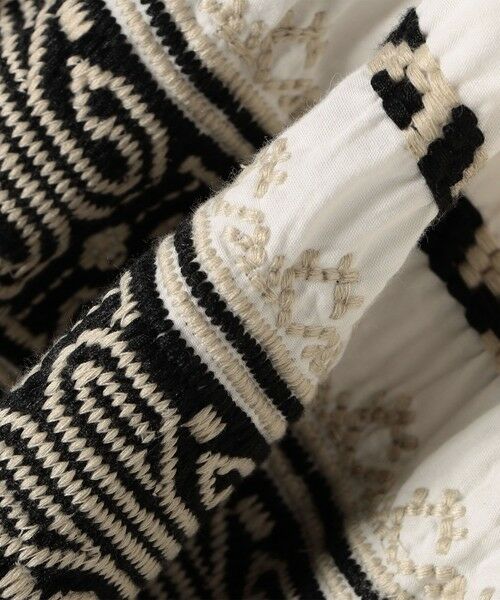 SHIPS / シップス ロング・マキシ丈ワンピース | 【SHIPS別注】Soi-e:〈手洗い可能〉刺繍 デザイン ワンピース | 詳細8