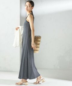 SHIPS / シップス ロング・マキシ丈ワンピース | 【SHIPS別注】miller:〈洗濯機可能〉ボーダー タンクトップ ワンピース