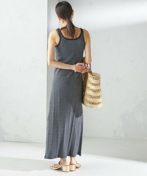SHIPS / シップス ロング・マキシ丈ワンピース | 【SHIPS別注】miller:〈洗濯機可能〉ボーダー タンクトップ ワンピース | 詳細5