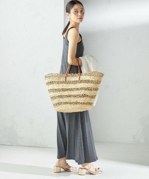 SHIPS / シップス ロング・マキシ丈ワンピース | 【SHIPS別注】miller:〈洗濯機可能〉ボーダー タンクトップ ワンピース | 詳細6