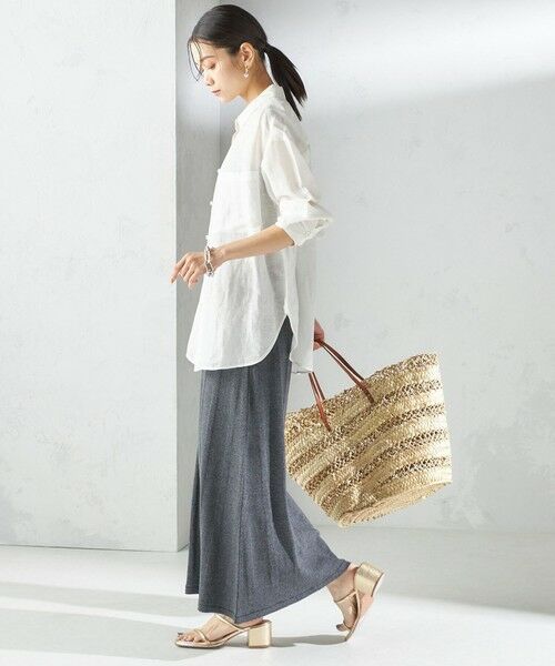 SHIPS / シップス ロング・マキシ丈ワンピース | 【SHIPS別注】miller:〈洗濯機可能〉ボーダー タンクトップ ワンピース | 詳細9