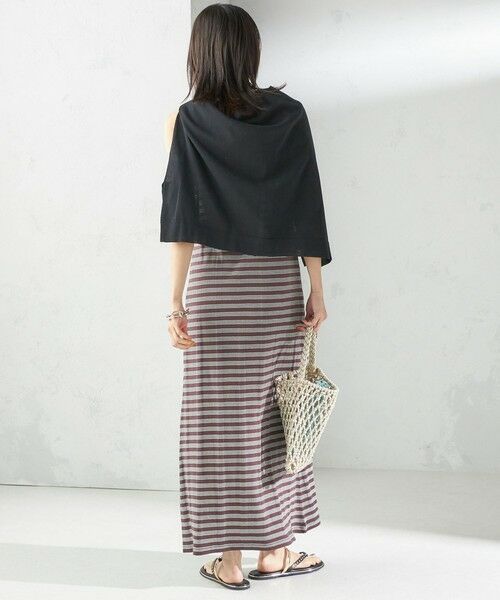 SHIPS / シップス ロング・マキシ丈ワンピース | 【SHIPS別注】miller:〈洗濯機可能〉ボーダー タンクトップ ワンピース | 詳細29