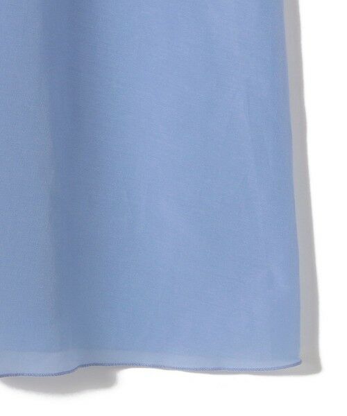 SHIPS Primary Navy Label 麻100%ワンピース SHIPS Primary Navy Label:〈洗濯機可能〉コットン ナイロン