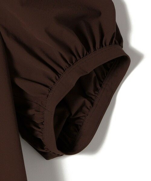 SHIPS / シップス ロング・マキシ丈ワンピース | 〈接触冷感 / 撥水加工〉TEX BRID(R)タフタ ギャザー ワンピース | 詳細22