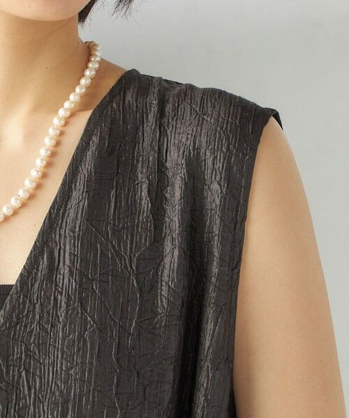 SHIPS / シップス ロング・マキシ丈ワンピース | TORRAZZO DONNA:〈手洗い可能〉ティアード ノースリーブ ワンピース | 詳細8