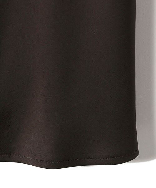 SHIPS / シップス ロング・マキシ丈ワンピース | 〈手洗い可能〉バック デザイン サテン キャミ ワンピース | 詳細24