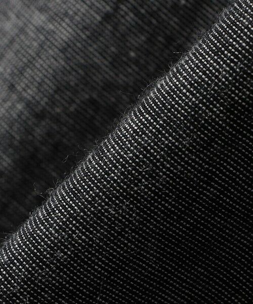 SHIPS / シップス ロング・マキシ丈ワンピース | 〈接触冷感・手洗い可能〉麻混 シャンブレー フレア ワンピース | 詳細9