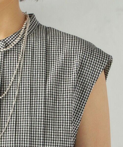 SHIPS / シップス ロング・マキシ丈ワンピース | 〈手洗い可能〉ACAR リップル タック ワンピース | 詳細7