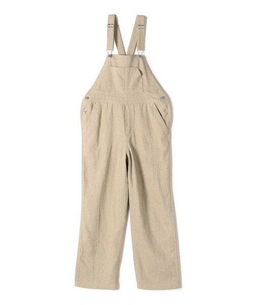 SHIPS / シップス サロペット・オールインワン | 〈手洗い可能〉麻 コットン オールインワン | 詳細19