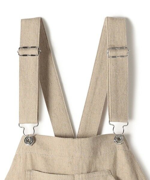 SHIPS / シップス サロペット・オールインワン | 〈手洗い可能〉麻 コットン オールインワン | 詳細21