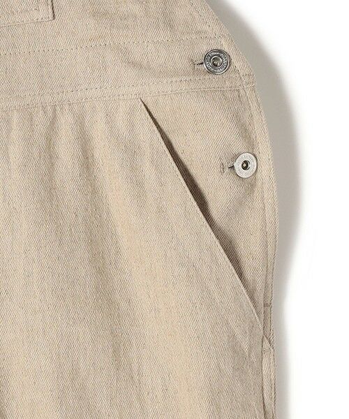 SHIPS / シップス サロペット・オールインワン | 〈手洗い可能〉麻 コットン オールインワン | 詳細23