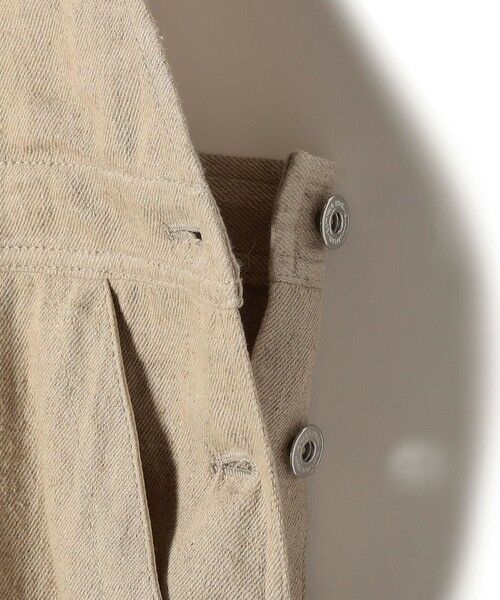 SHIPS / シップス サロペット・オールインワン | 〈手洗い可能〉麻 コットン オールインワン | 詳細25