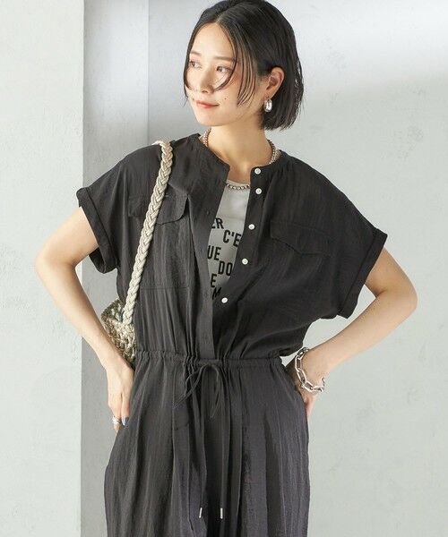 SHIPS / シップス サロペット・オールインワン | 〈手洗い可能〉ダブル ポケット ミリタリー オールインワン | 詳細10