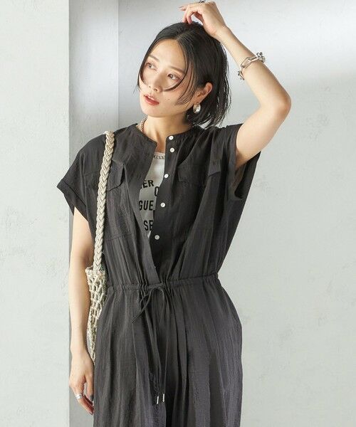 SHIPS / シップス サロペット・オールインワン | 〈手洗い可能〉ダブル ポケット ミリタリー オールインワン | 詳細11