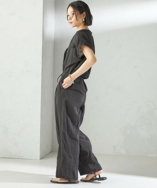 SHIPS / シップス サロペット・オールインワン | 〈手洗い可能〉ダブル ポケット ミリタリー オールインワン | 詳細4